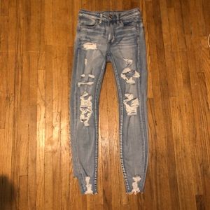 American Eagle super stretch hi-rise jeans